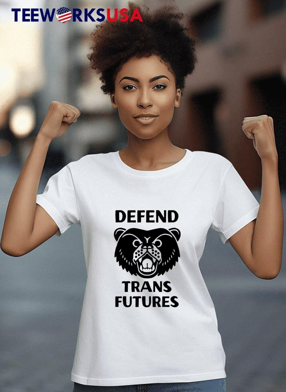 Defend trans futures - Adult & Kids T-Shirts, Sweatshirts & Hoodies apparel design preview 8