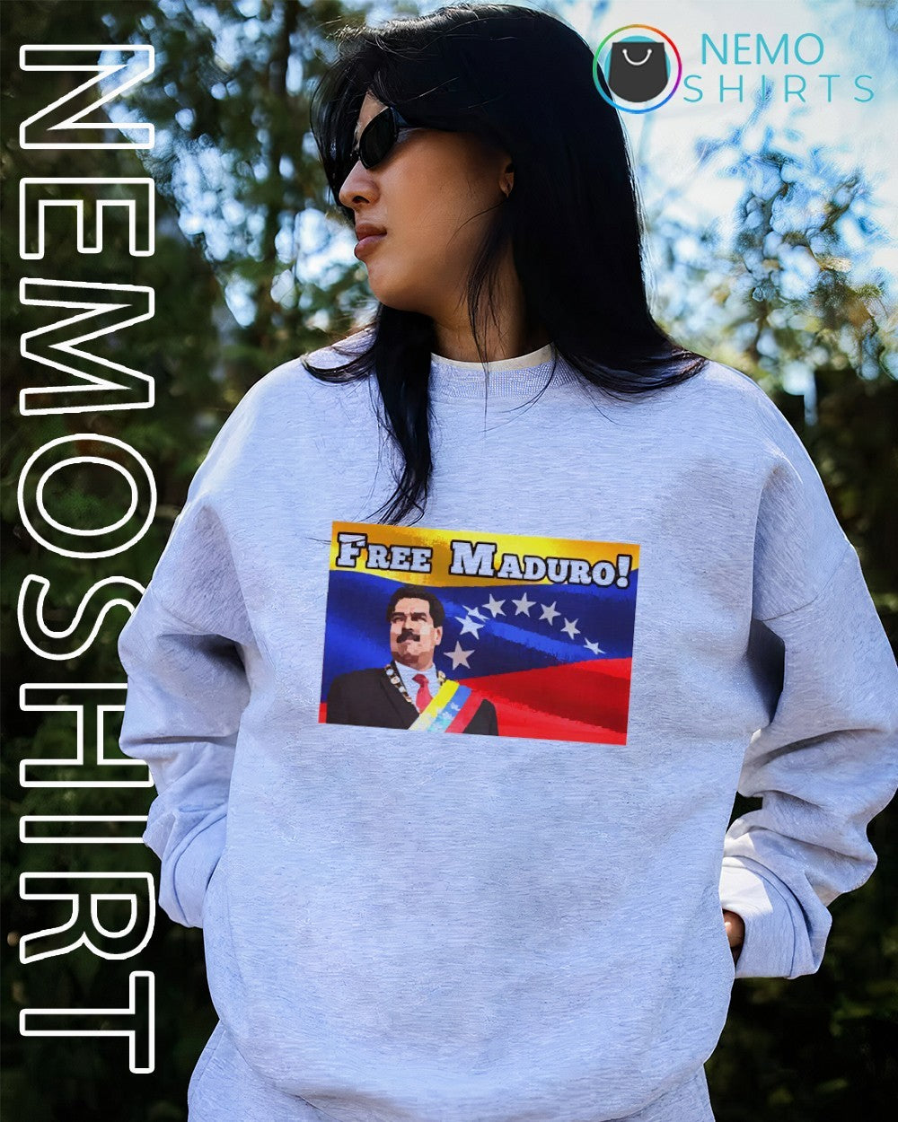Free Maduro protest Venezuela - Adult & Kids T-Shirts, Sweatshirts & Hoodies apparel design preview 2