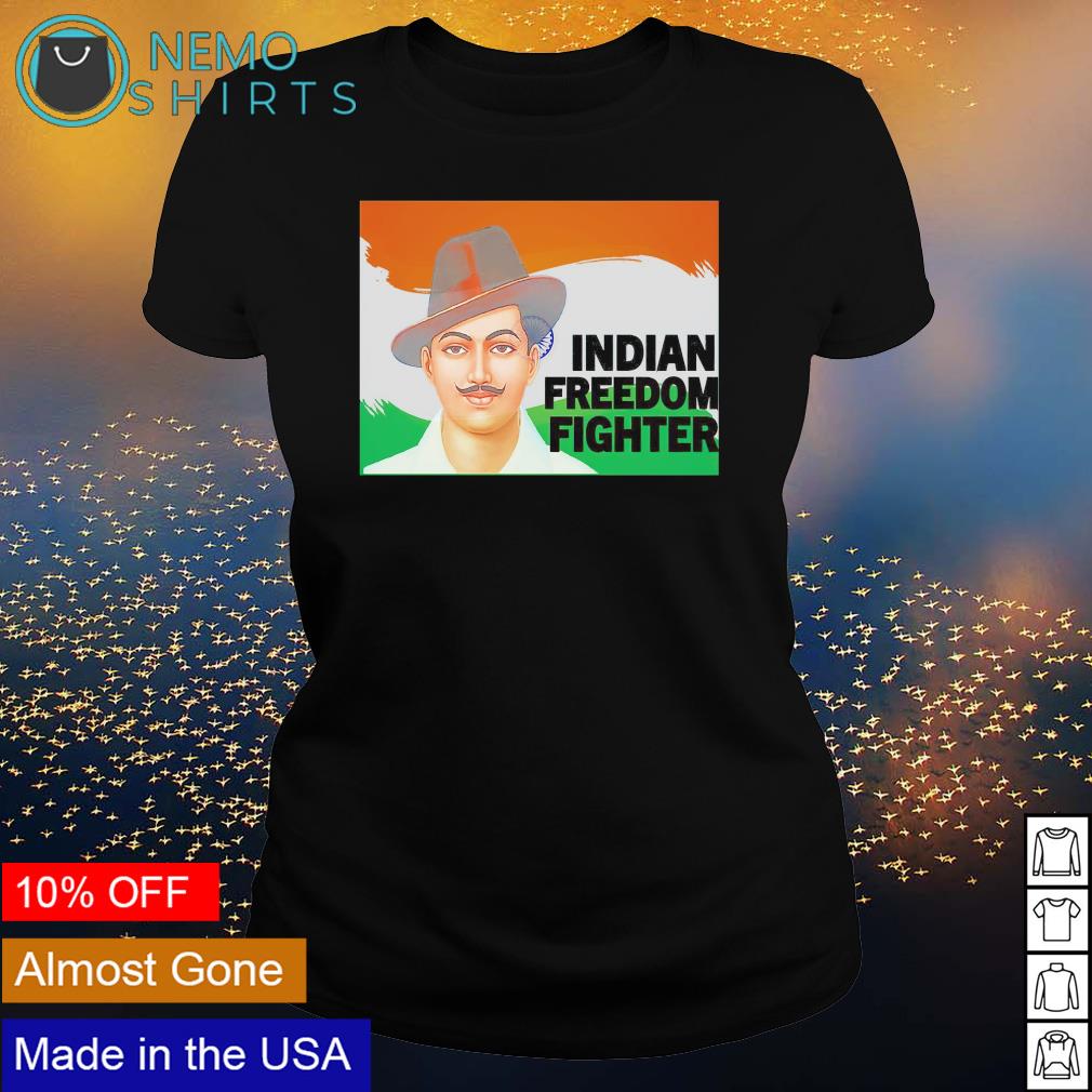Indian freedom fighter - Adult & Kids T-Shirts, Sweatshirts & Hoodies apparel design preview 3
