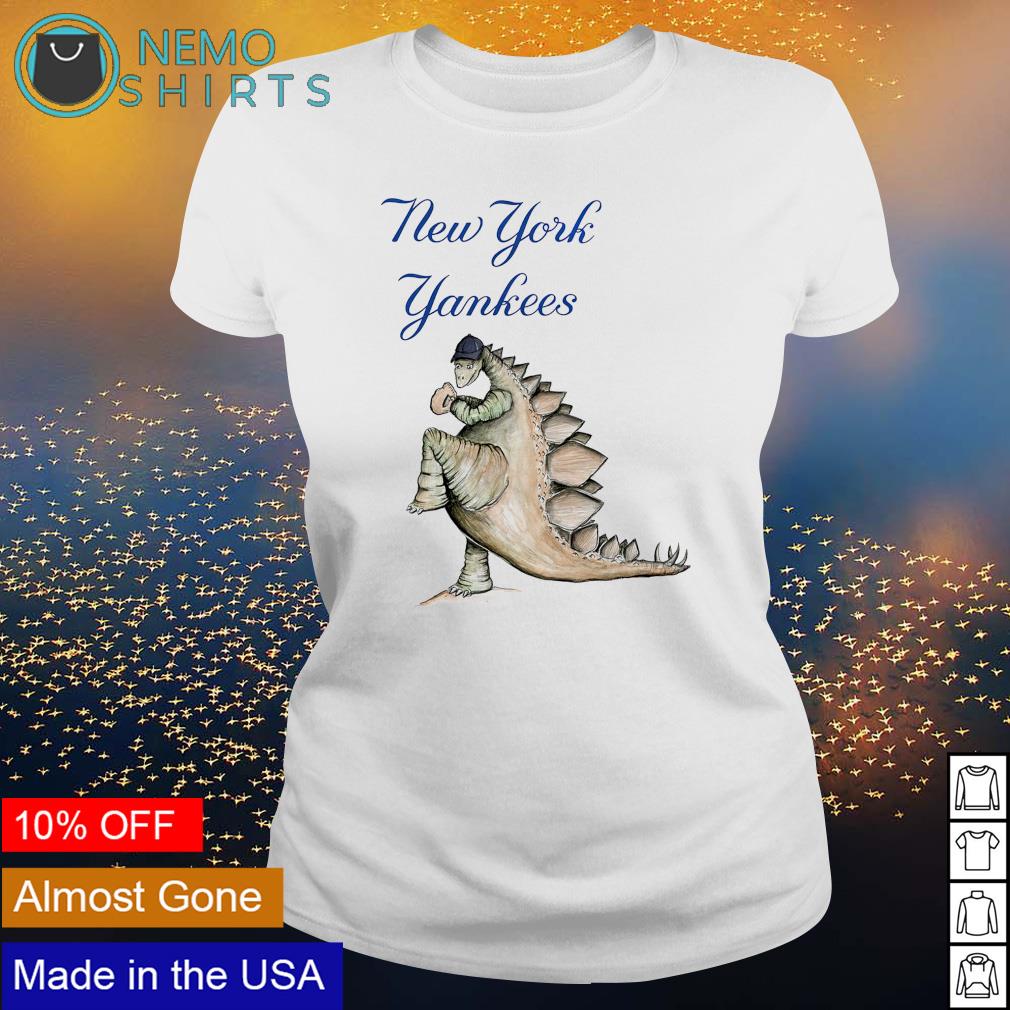 New York Yankees Godzilla throw a baseball - Adult & Kids T-Shirts, Sweatshirts & Hoodies apparel design preview 3
