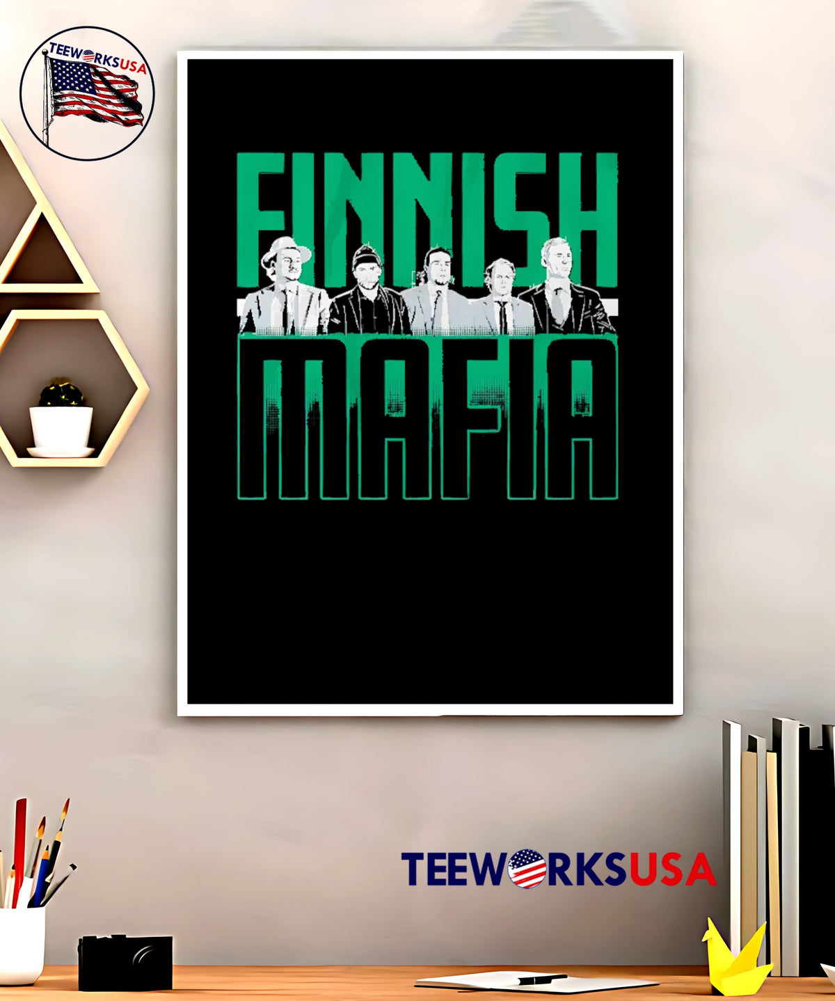 The Finnish Mafia - Adult & Kids T-Shirts, Sweatshirts & Hoodies apparel design preview 5