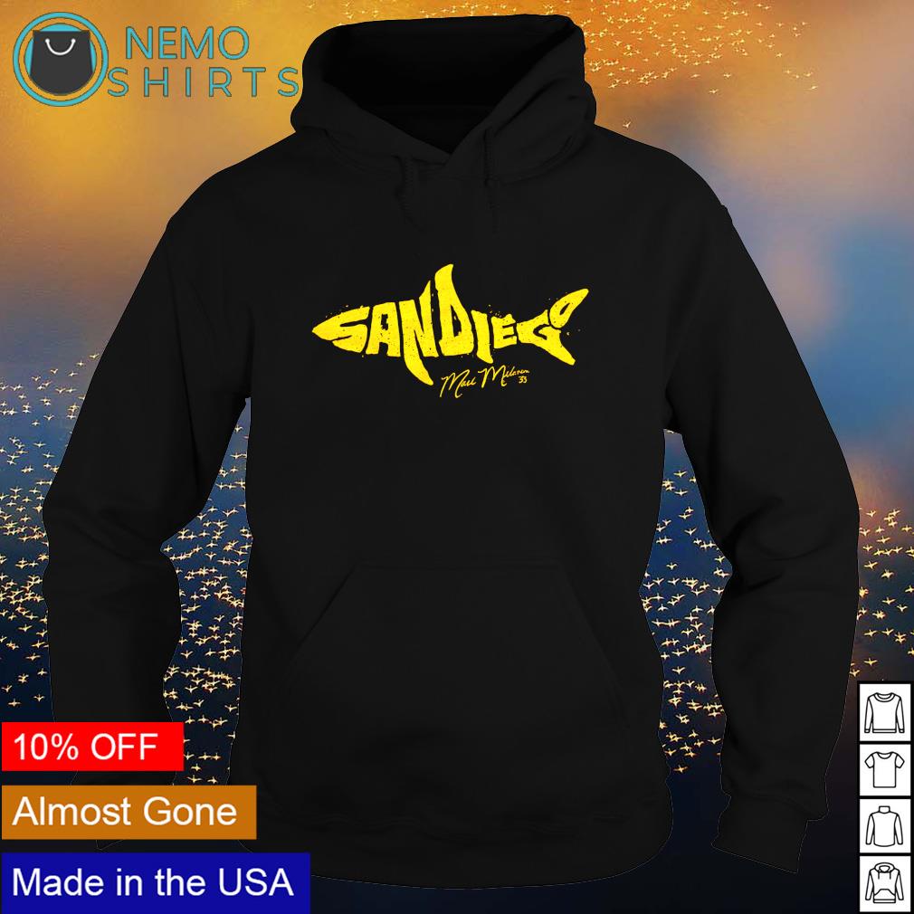 April was Shark Month for Mark Melancon - Adult & Kids T-Shirts, Sweatshirts & Hoodies apparel design preview 2