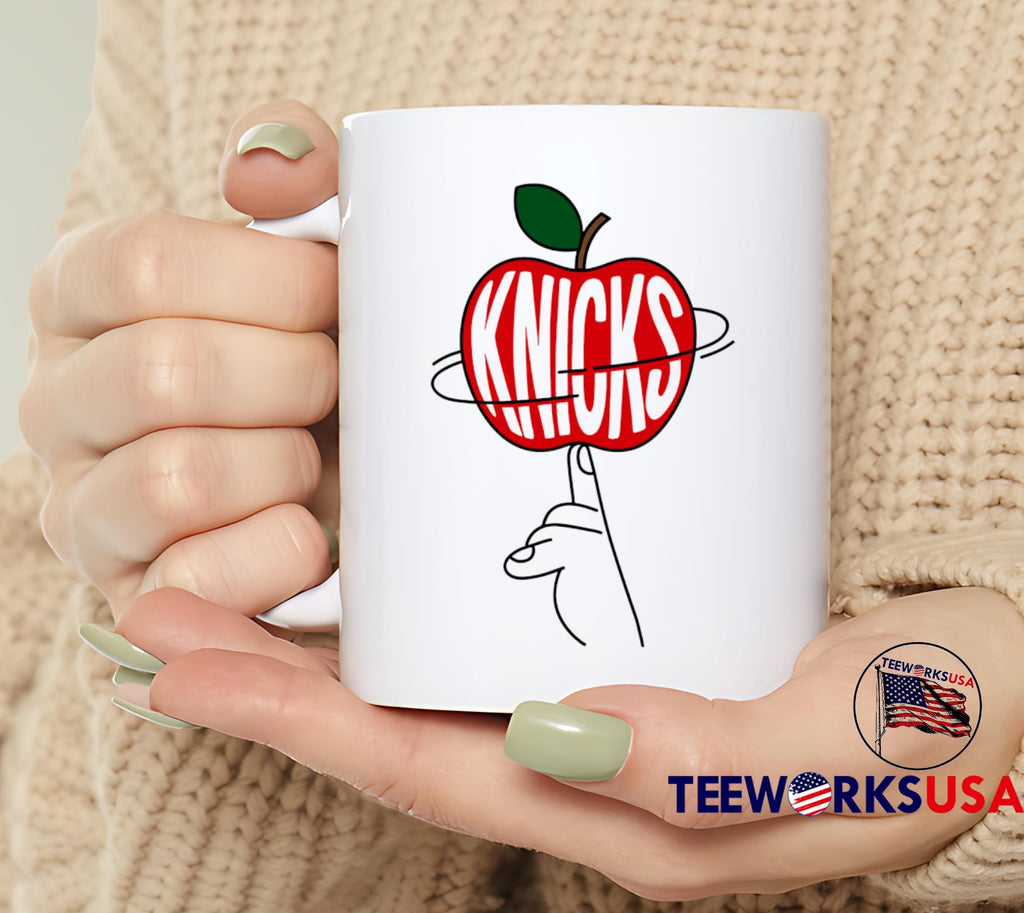 New York Knicks apple - Adult & Kids T-Shirts, Sweatshirts & Hoodies apparel design preview 6
