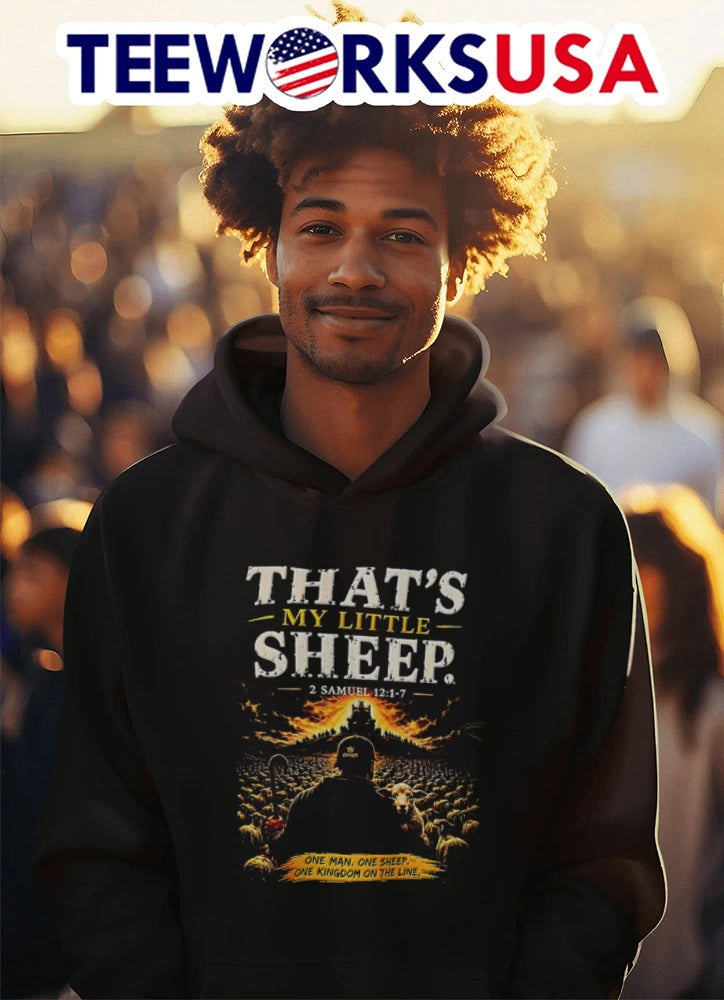That's My Little Sheep - Adult & Kids T-Shirts, Sweatshirts & Hoodies apparel design preview 3