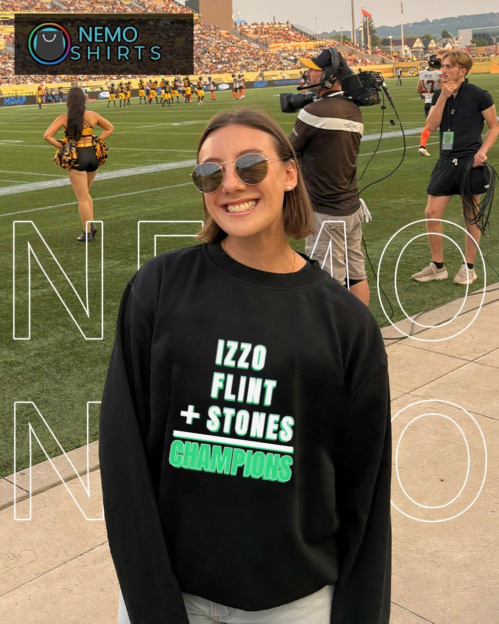 Unisex Izzo flintstones champions Ships Free - Adult & Kids T-Shirts, Sweatshirts & Hoodies apparel design preview 4