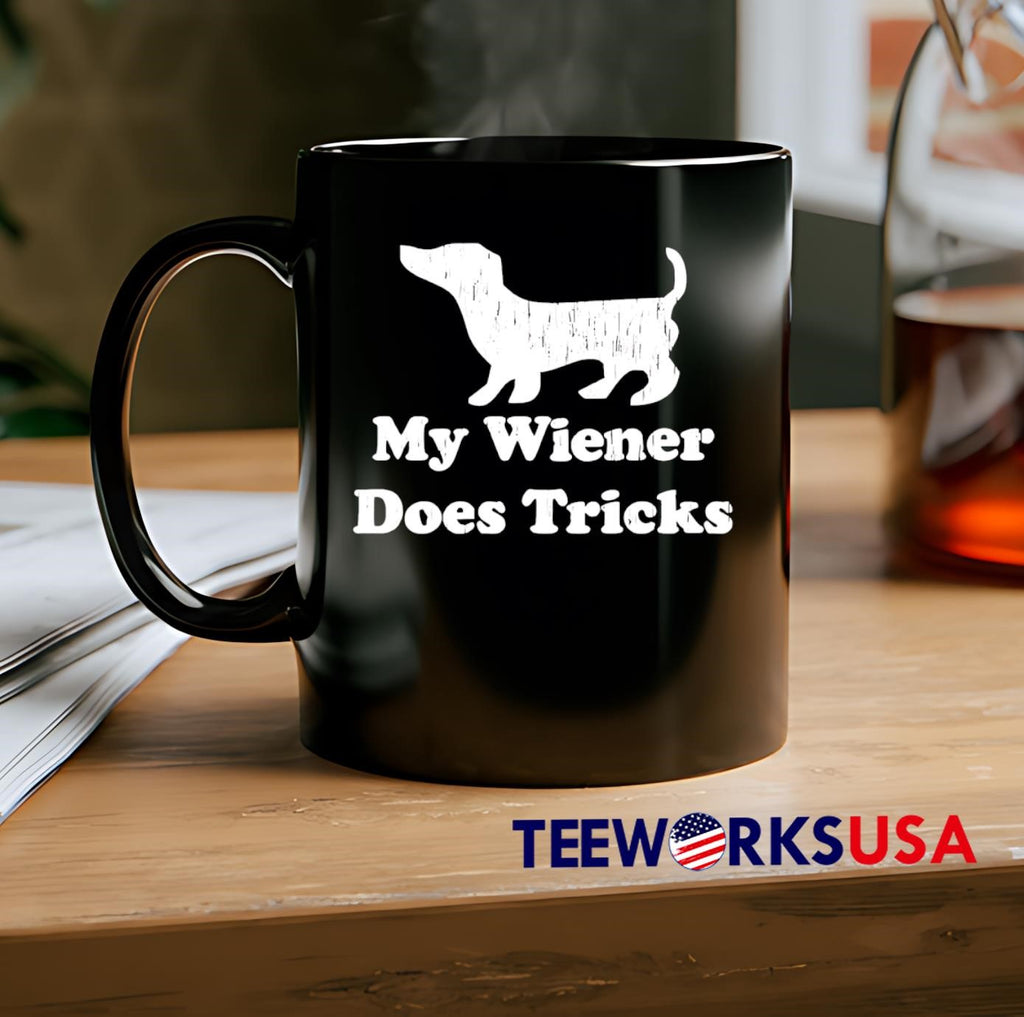 My Wiener Does Tricks - Adult & Kids T-Shirts, Sweatshirts & Hoodies apparel design preview 2