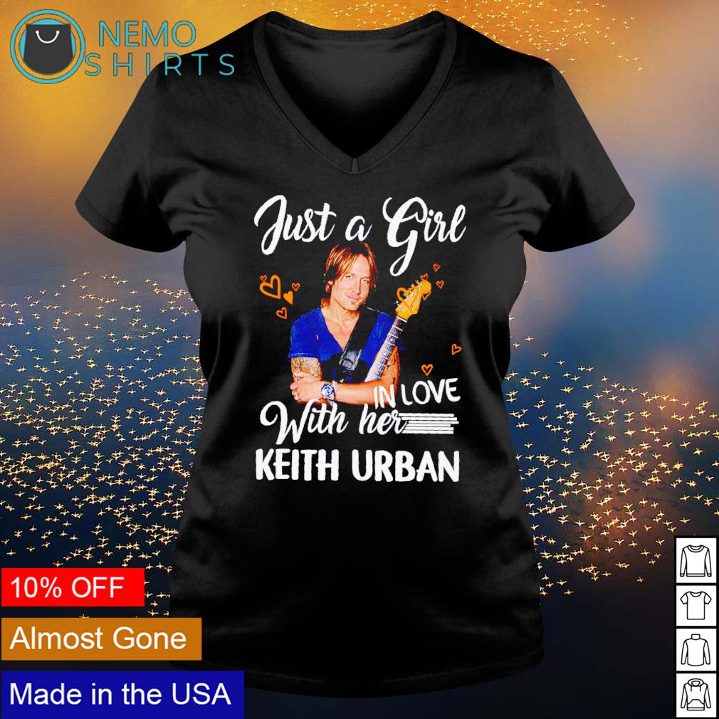 Just a girl in love with her Keith Urban - Adult & Kids T-Shirts, Sweatshirts & Hoodies apparel design preview 5
