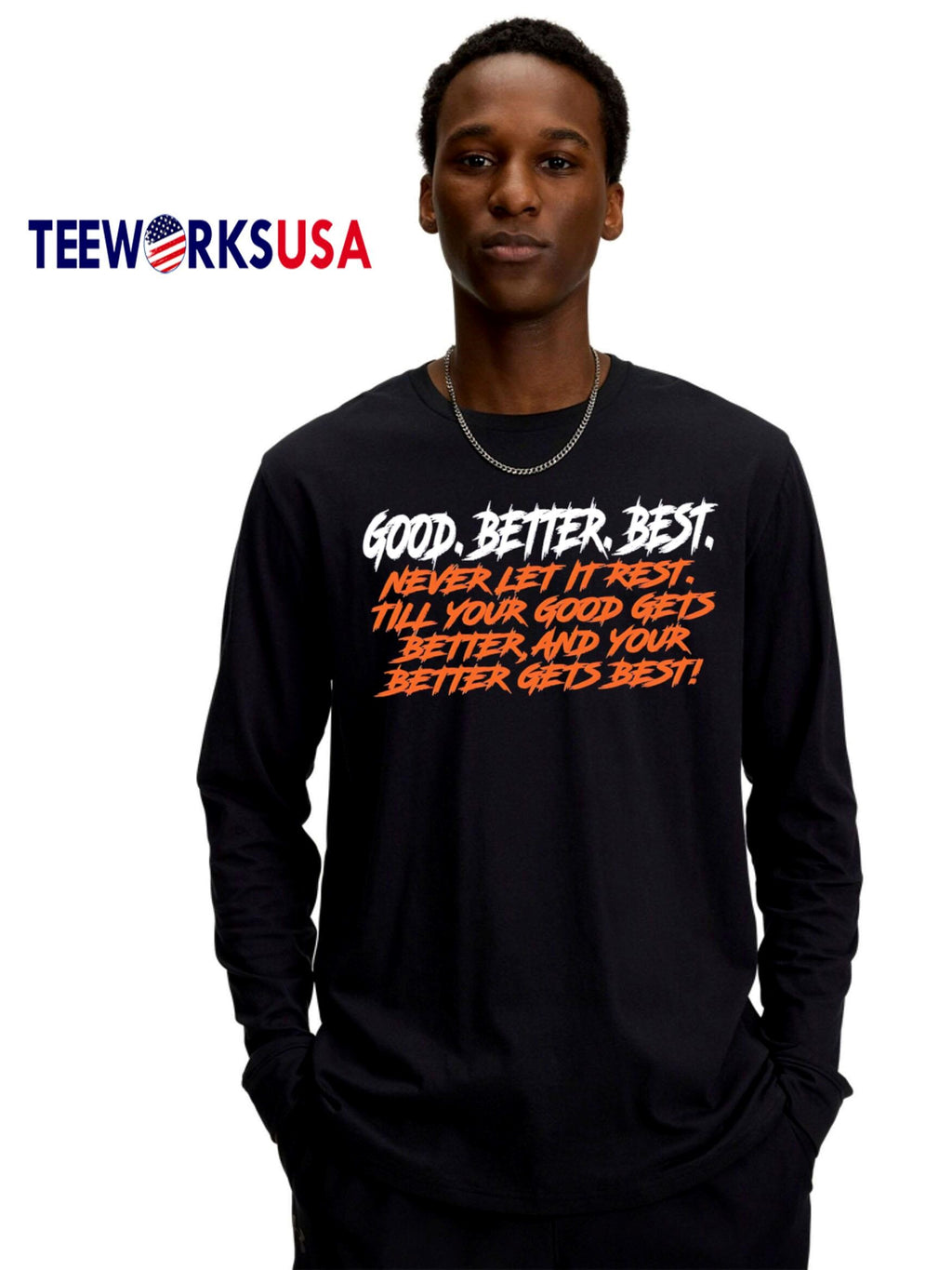 Good Better Best Chicago Bears repeat - Adult & Kids T-Shirts, Sweatshirts & Hoodies apparel design preview 4