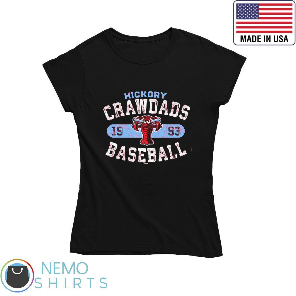 Hickory Crawdads baseball 1993 - Adult & Kids T-Shirts, Sweatshirts & Hoodies apparel design preview 4