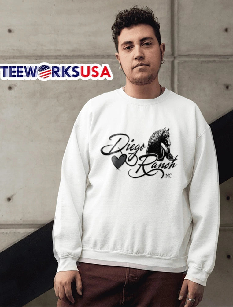 Diego Ranch Inc horse heart - Adult & Kids T-Shirts, Sweatshirts & Hoodies apparel design preview 6
