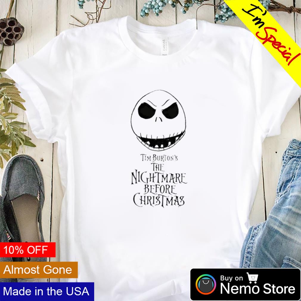 Jack Skellington Tim Burton's The Nightmare before - Adult & Kids T-Shirts, Sweatshirts & Hoodies apparel design preview 4