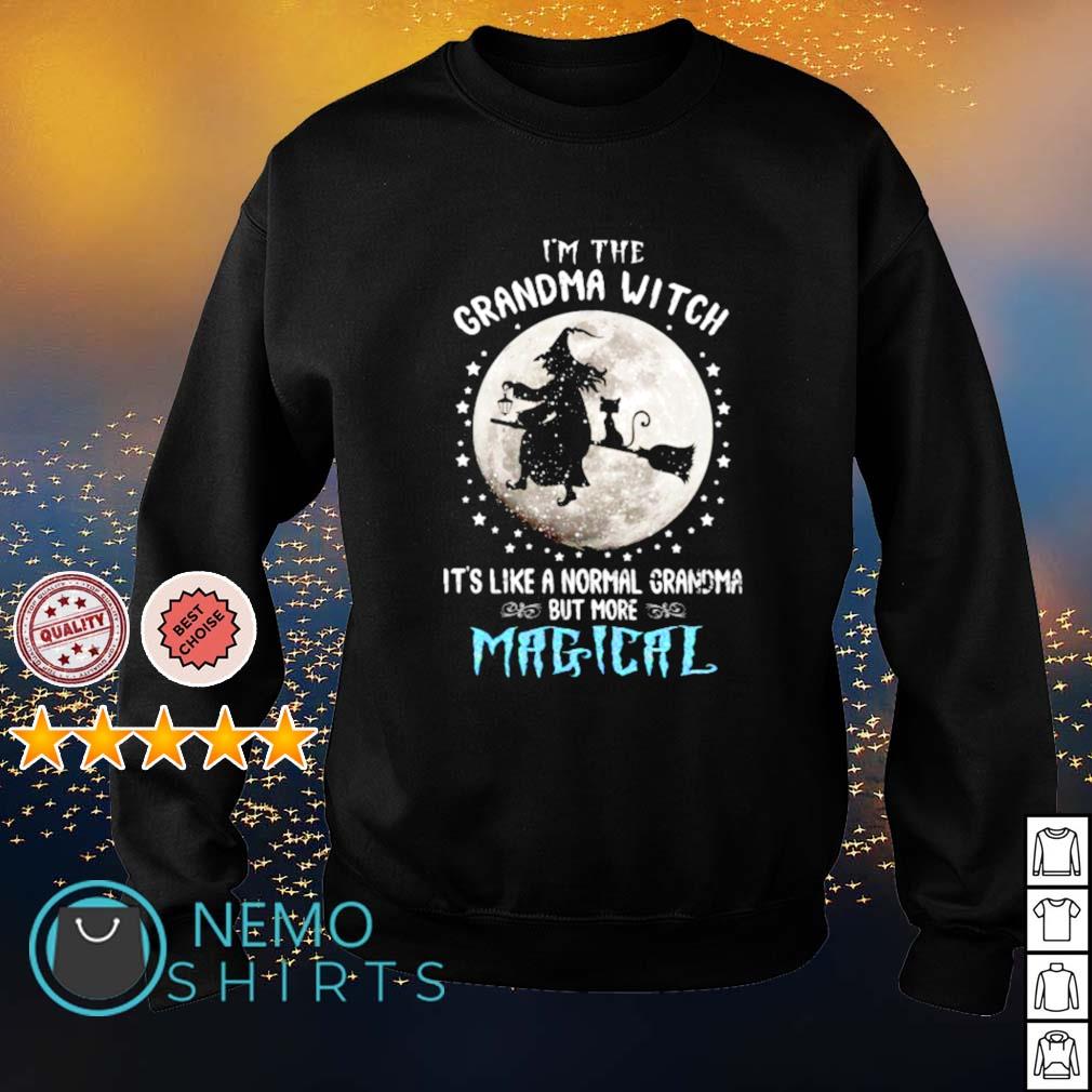 I'm the Grandma witch it's like a normal but more - Adult & Kids T-Shirts, Sweatshirts & Hoodies apparel design preview 4