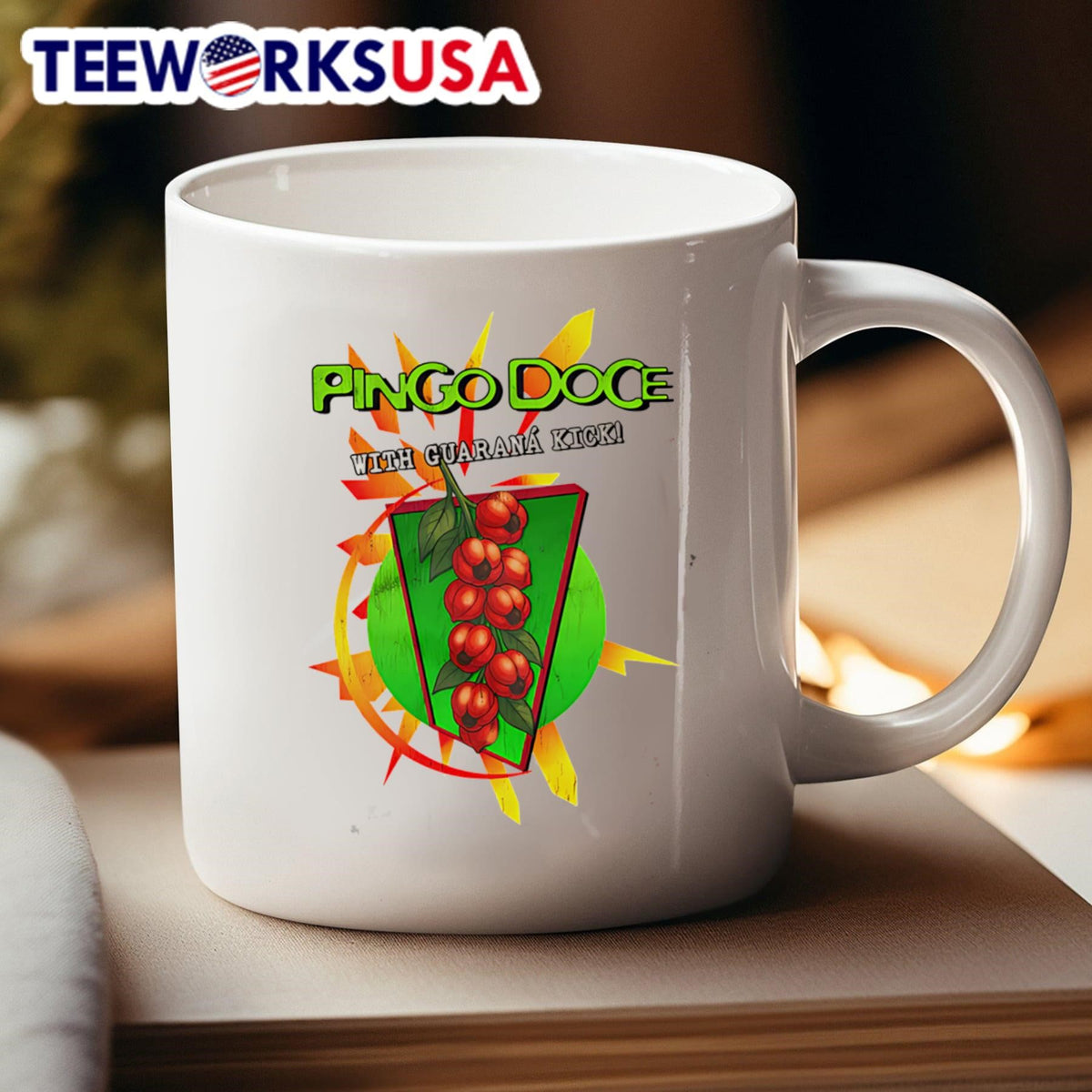 Pingo Doce with Guarana kick - Adult & Kids T-Shirts, Sweatshirts & Hoodies apparel design preview 4