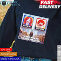 Clown Trump and Harris vote for me the most important - Adult & Kids T-Shirts, Sweatshirts & Hoodies apparel design preview 1