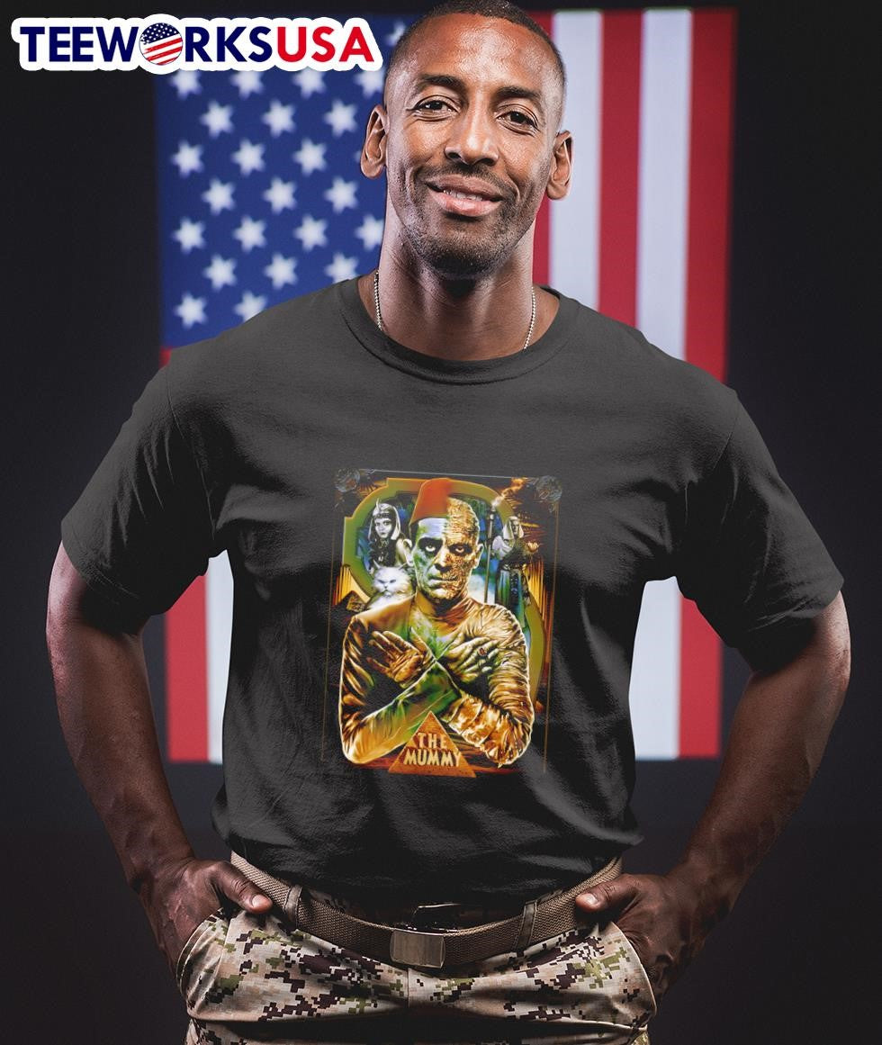 Rock Rebel The Mummy poster - Adult & Kids T-Shirts, Sweatshirts & Hoodies apparel design preview 1