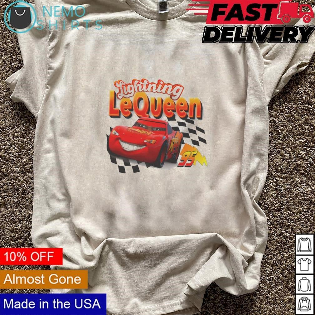Lightning leQueen - Adult & Kids T-Shirts, Sweatshirts & Hoodies apparel design preview 3