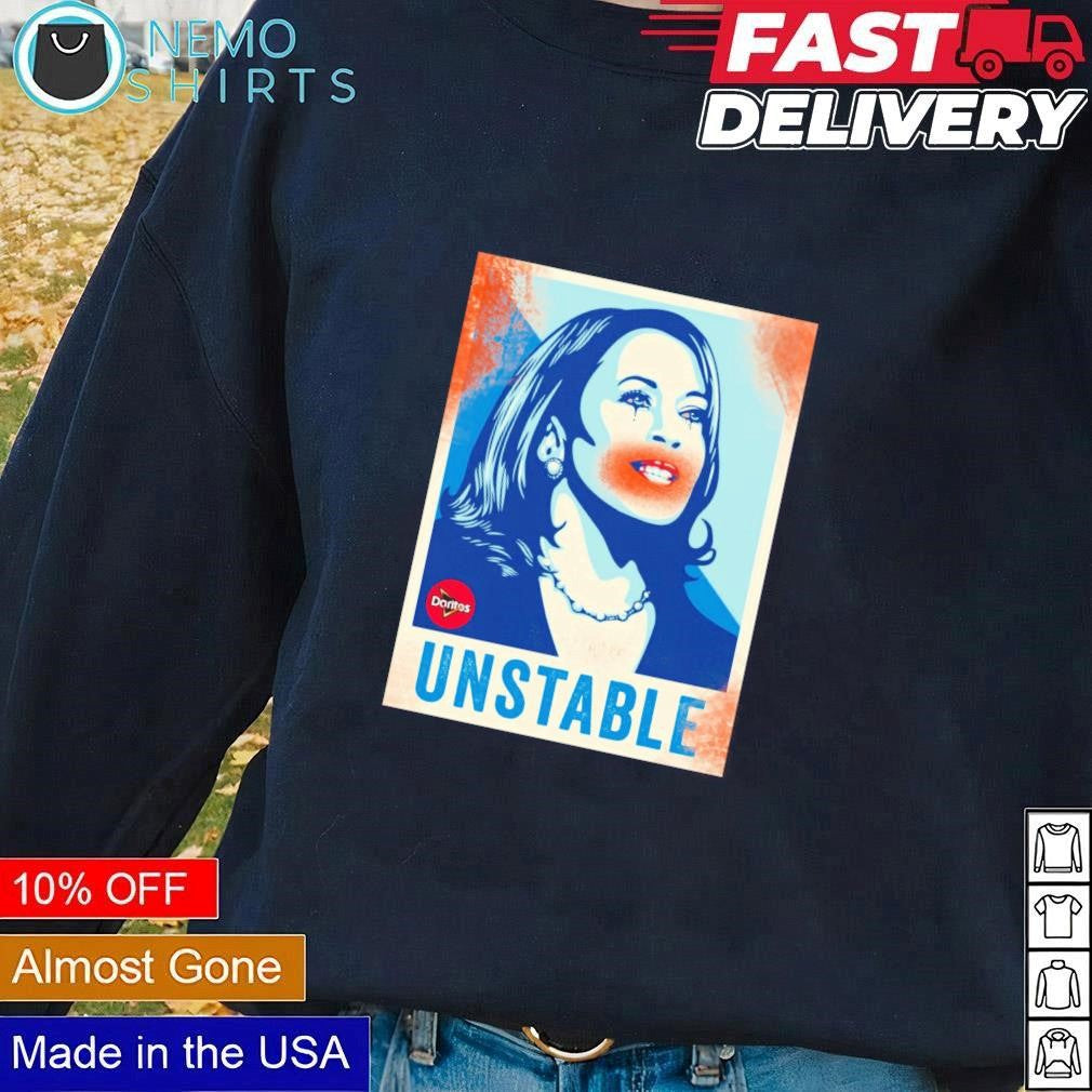 Unstable Kamala Harris - Adult & Kids T-Shirts, Sweatshirts & Hoodies apparel design preview 1
