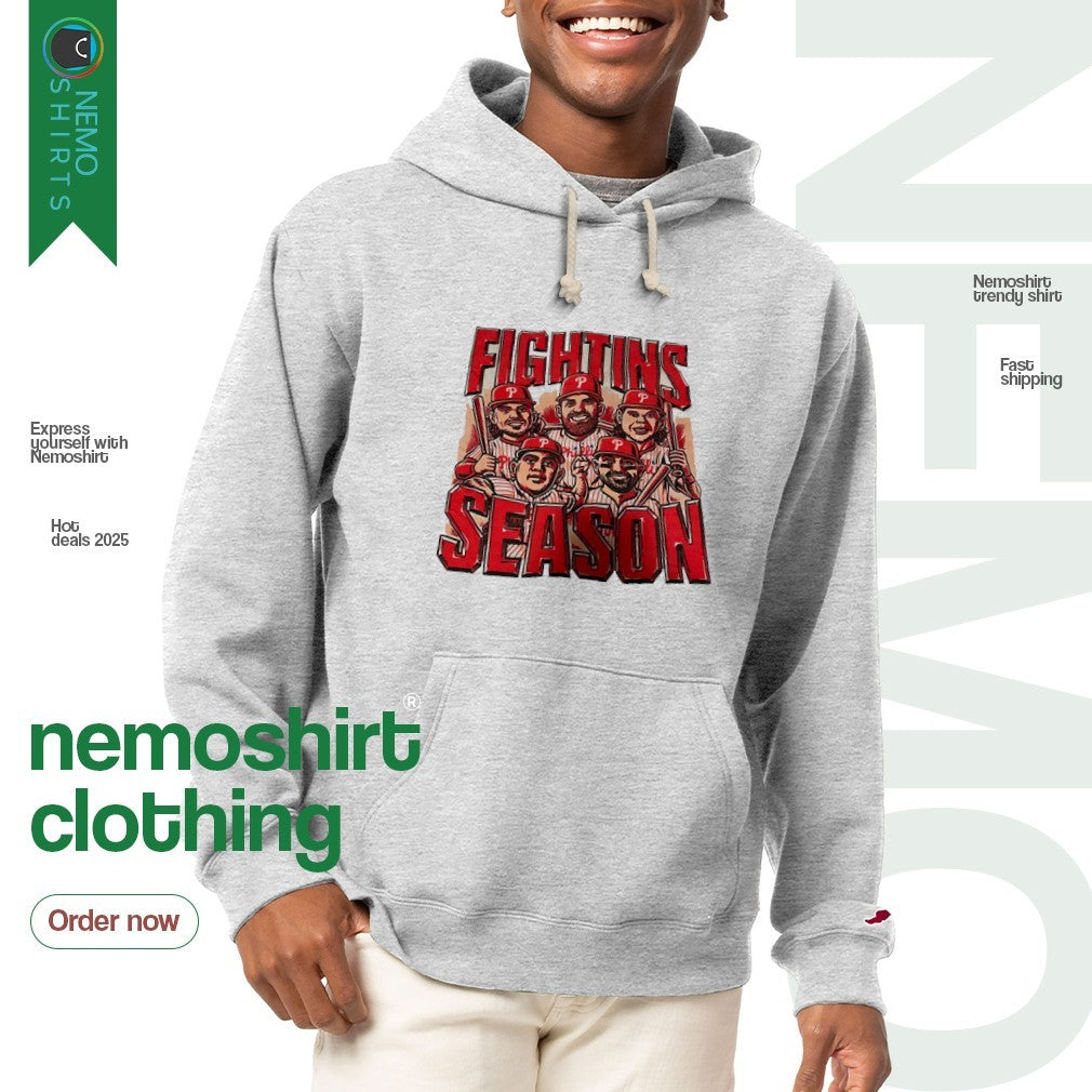 Fightins season Philadelphia Phillies player team - Adult & Kids T-Shirts, Sweatshirts & Hoodies apparel design preview 2
