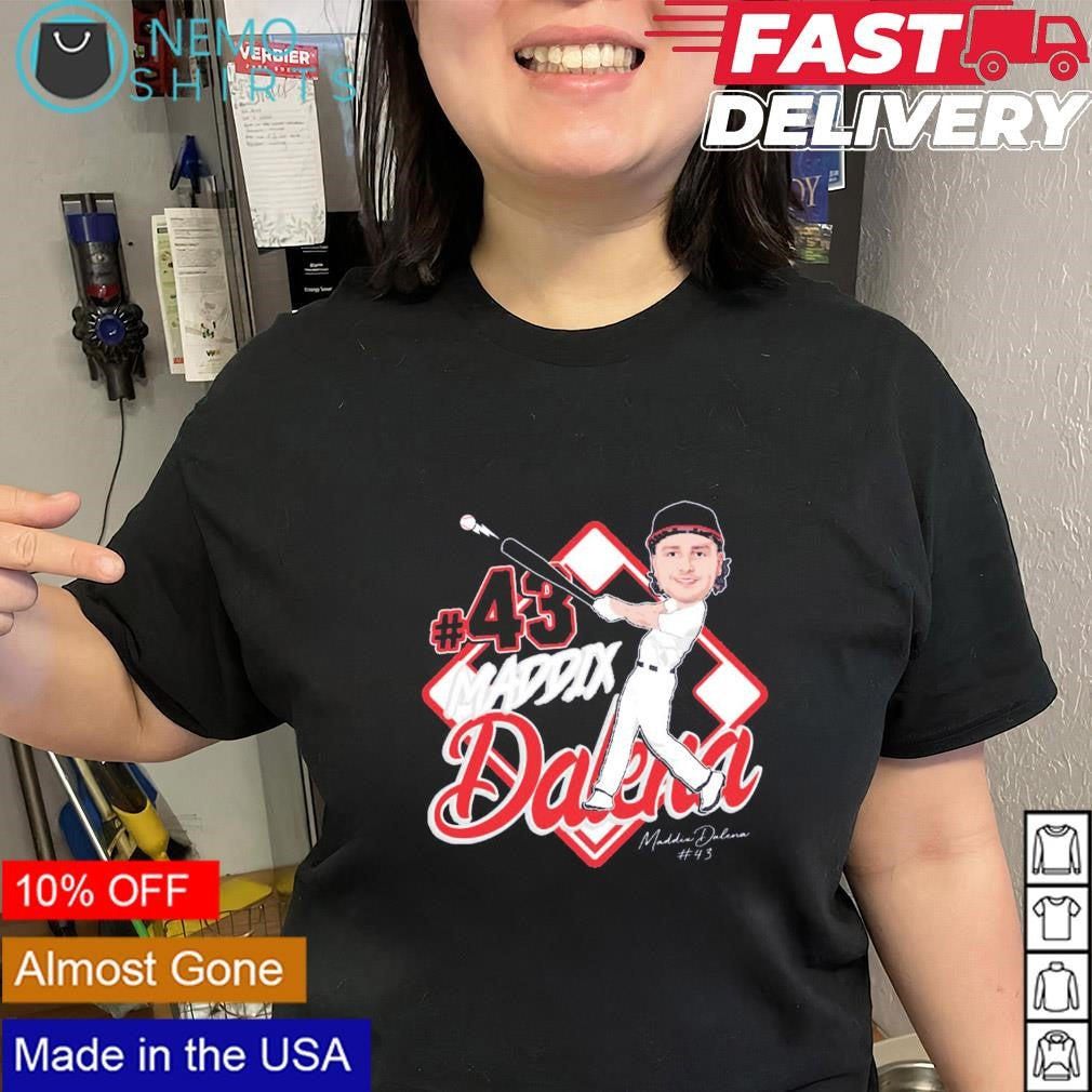Maddix Dalena 43 Connecticut infielder signature - Adult & Kids T-Shirts, Sweatshirts & Hoodies apparel design preview 1