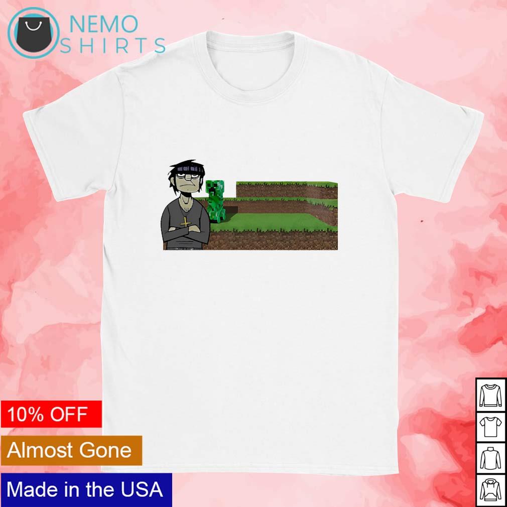 Minecraft creeper murdoc niccals - Adult & Kids T-Shirts, Sweatshirts & Hoodies apparel design preview 1