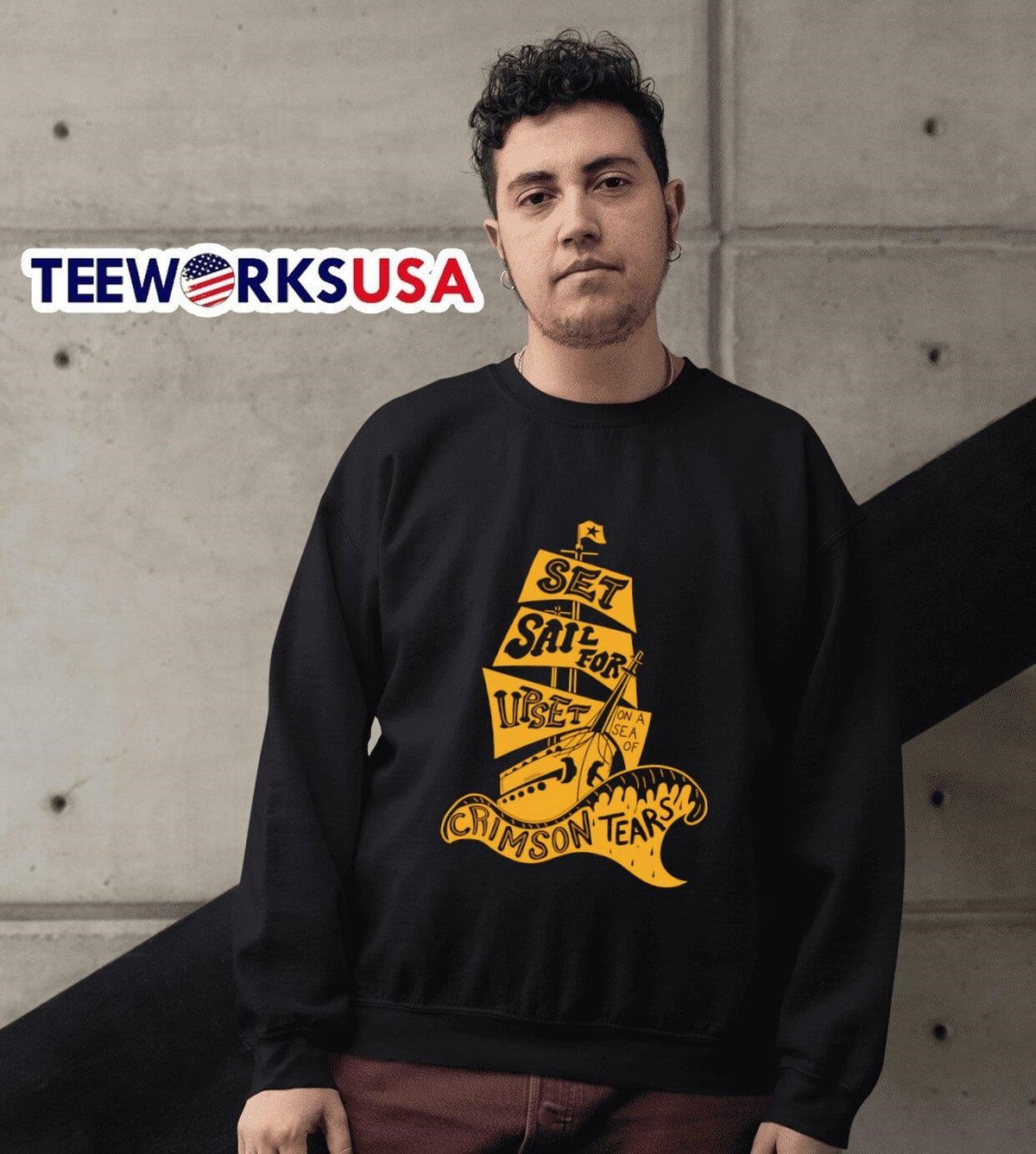 Set Sail For Upset - Adult & Kids T-Shirts, Sweatshirts & Hoodies apparel design preview 6