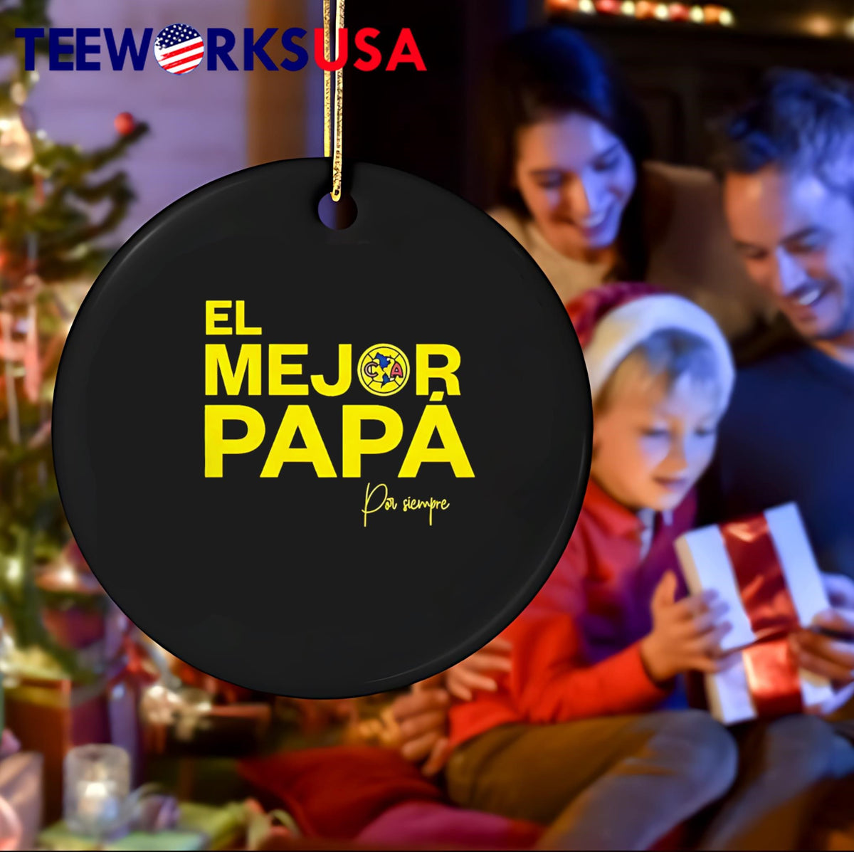 El Mejor Papa Por Siempre - Adult & Kids T-Shirts, Sweatshirts & Hoodies apparel design preview 4