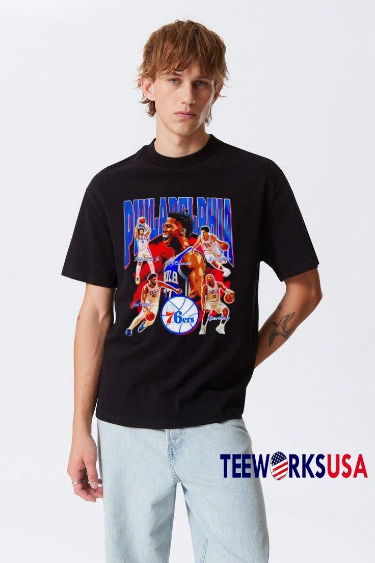 Original Philadelphia 76ers Ring The Bell 2025-2026 - Adult & Kids T-Shirts, Sweatshirts & Hoodies apparel design preview 3