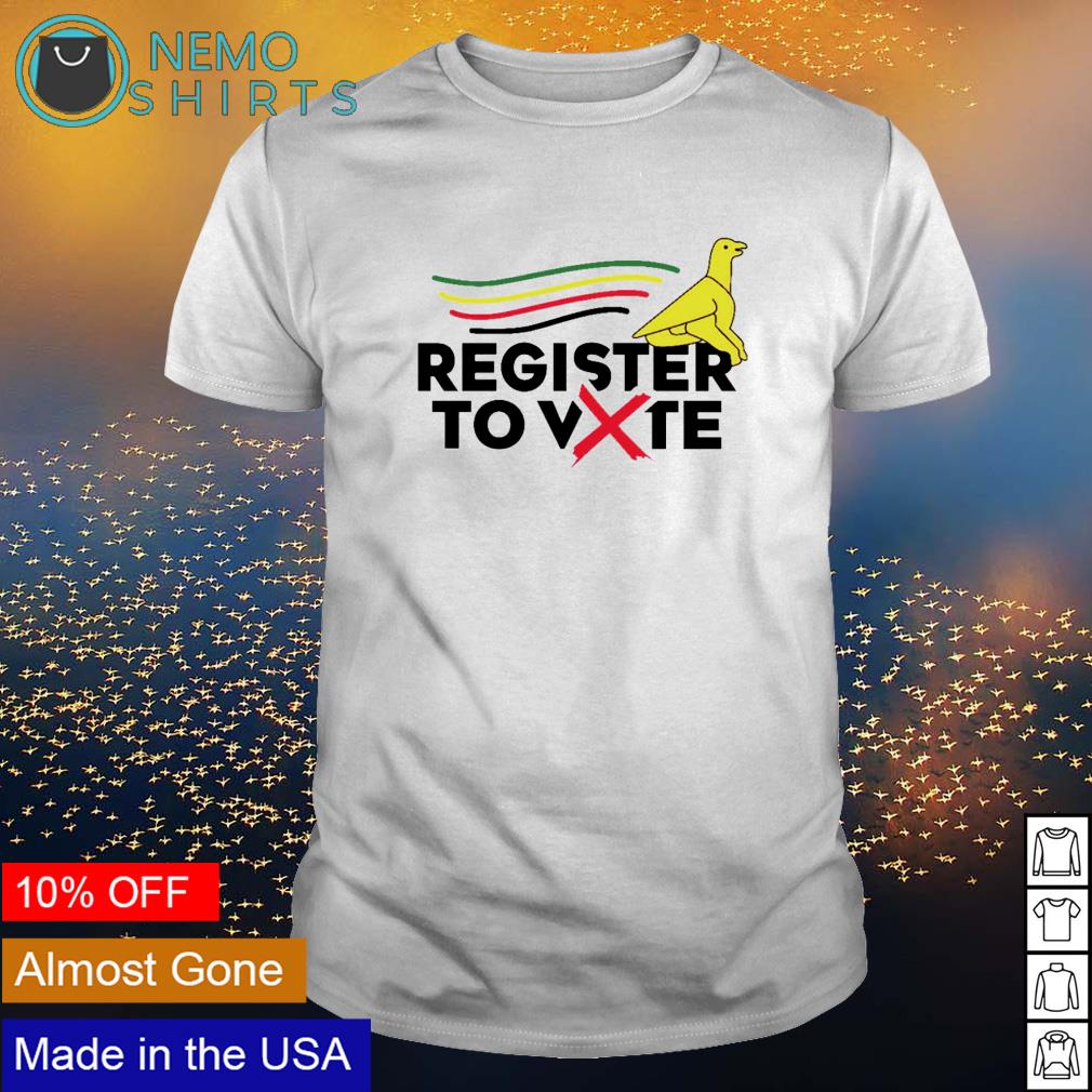 Register to vote 2021 - Adult & Kids T-Shirts, Sweatshirts & Hoodies apparel design preview 1