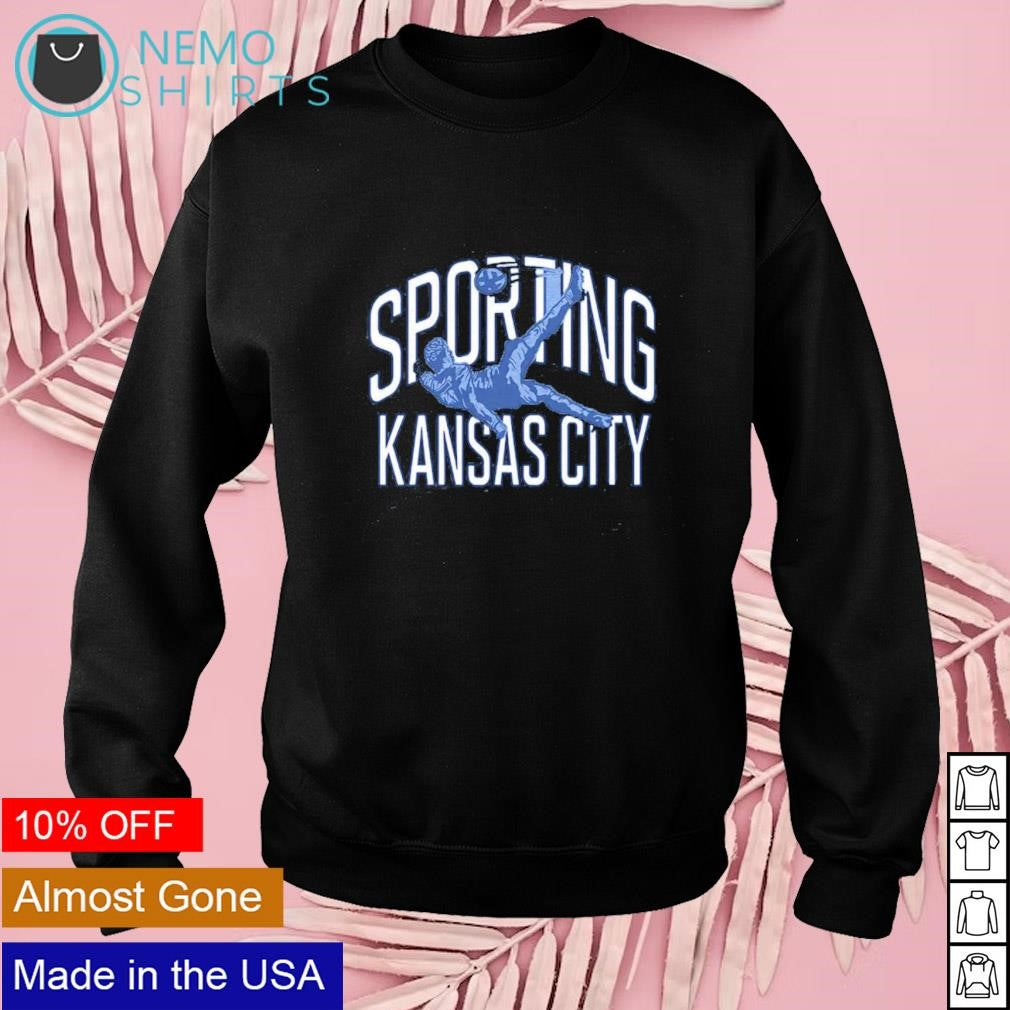 Sporting Kansas City bicycle kick - Adult & Kids T-Shirts, Sweatshirts & Hoodies apparel design preview 3