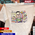Elon Musk the bad actor in public square cartoon - Adult & Kids T-Shirts, Sweatshirts & Hoodies apparel design preview 1