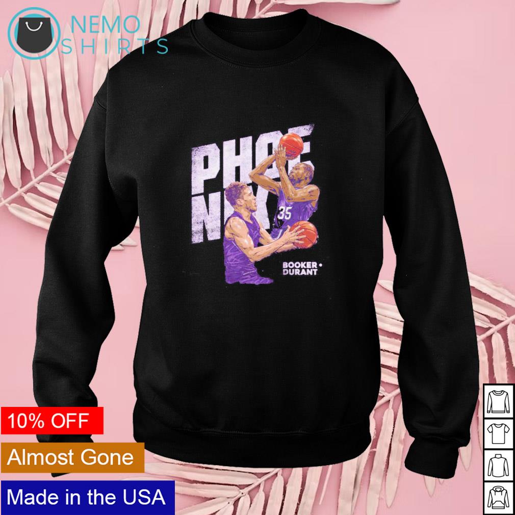 Devin Booker and Kevin Durant Phoenix Suns duo - Adult & Kids T-Shirts, Sweatshirts & Hoodies apparel design preview 3