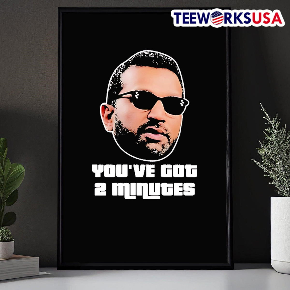 Kash Patel You've Got 2 Minutes - Adult & Kids T-Shirts, Sweatshirts & Hoodies apparel design preview 5