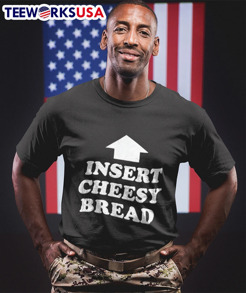 Kanye West Insert Cheesy Bread - Adult & Kids T-Shirts, Sweatshirts & Hoodies apparel design preview 1