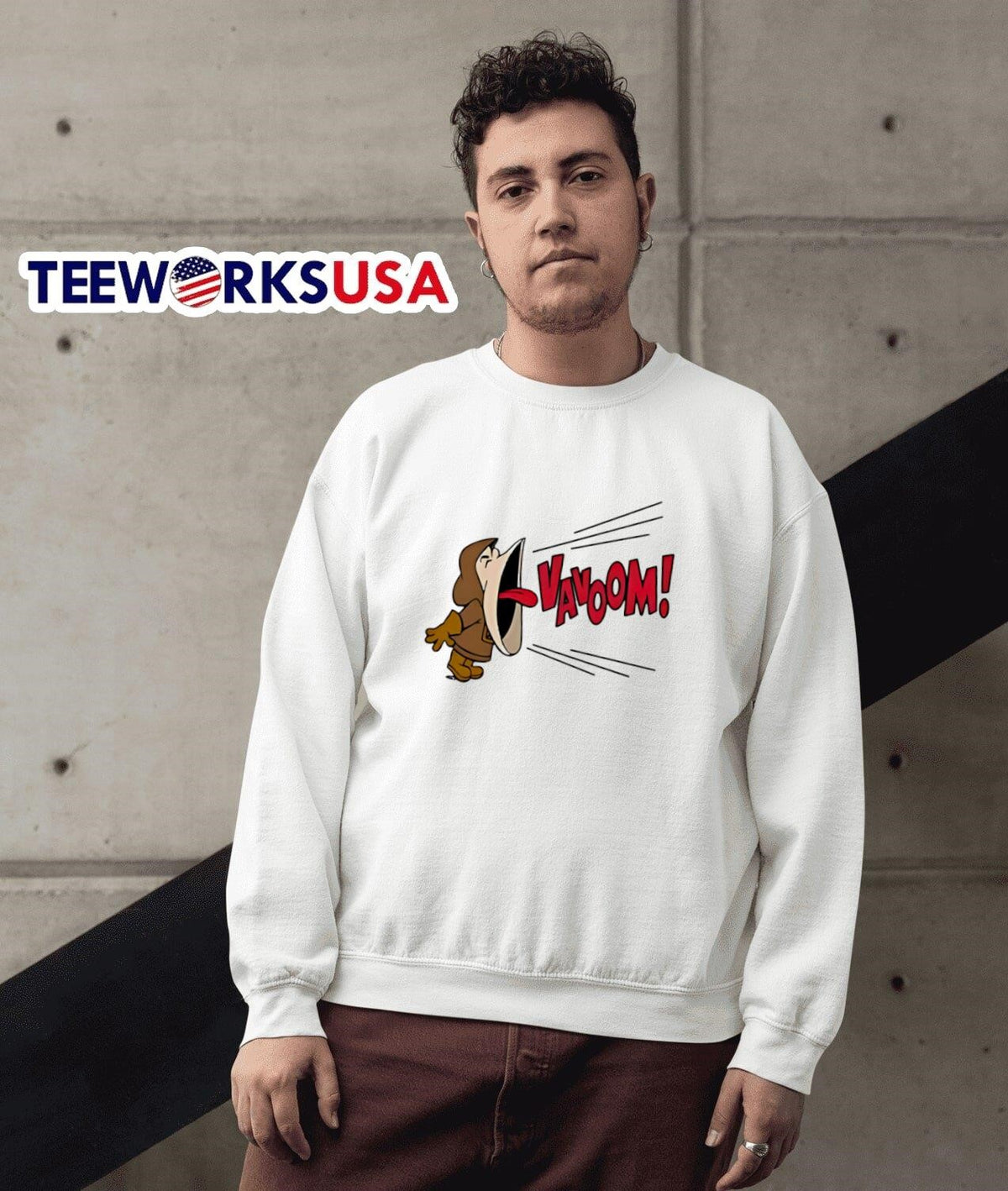 Vavoom From Felix The Cat - Adult & Kids T-Shirts, Sweatshirts & Hoodies apparel design preview 5