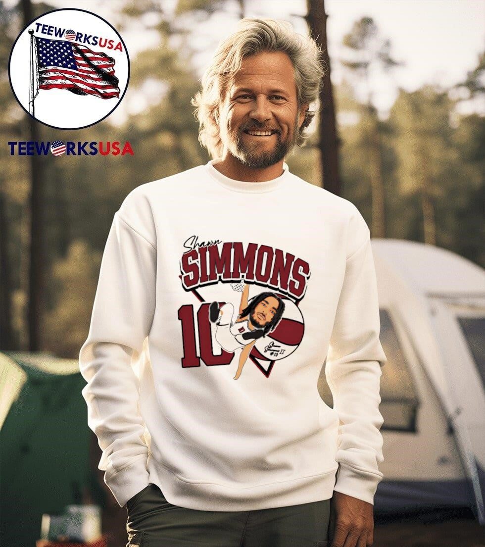 Shawn Simmons II 2024 basketball - Adult & Kids T-Shirts, Sweatshirts & Hoodies apparel design preview 3