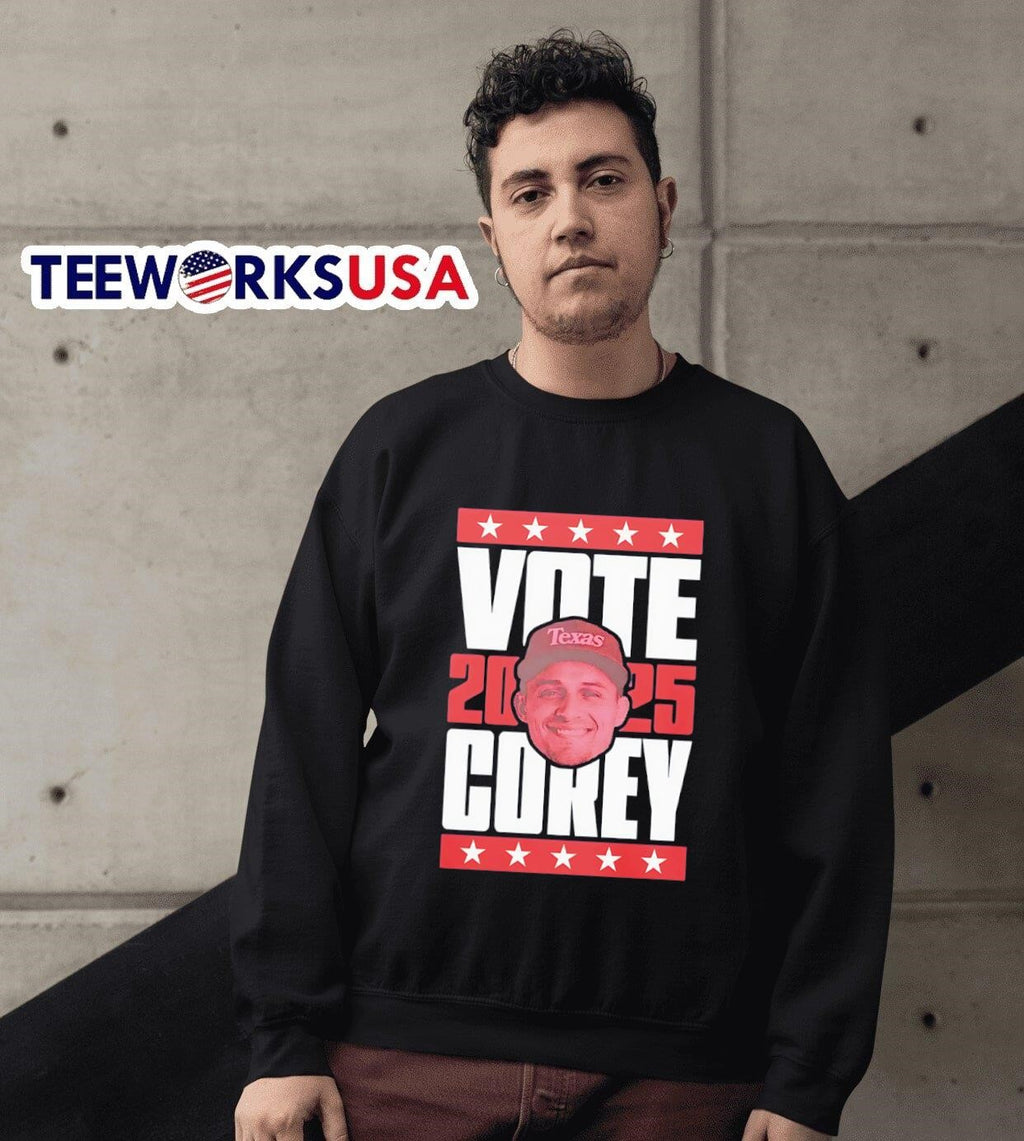 Corey Seager 2025 Vote - Adult & Kids T-Shirts, Sweatshirts & Hoodies apparel design preview 6