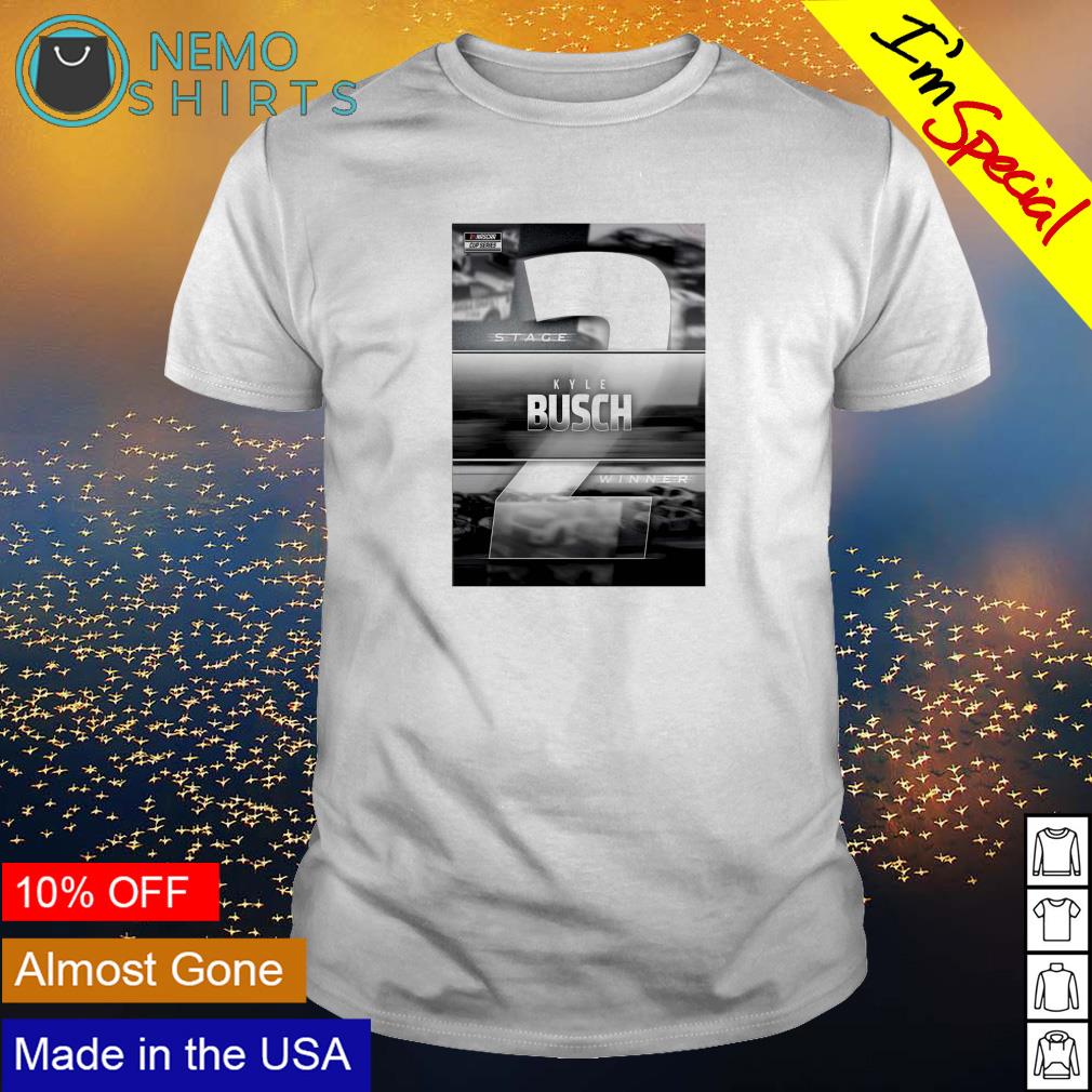 NASCAR Cup Series Kyle Busch Stage 2 Winner - Adult & Kids T-Shirts, Sweatshirts & Hoodies apparel design preview 1