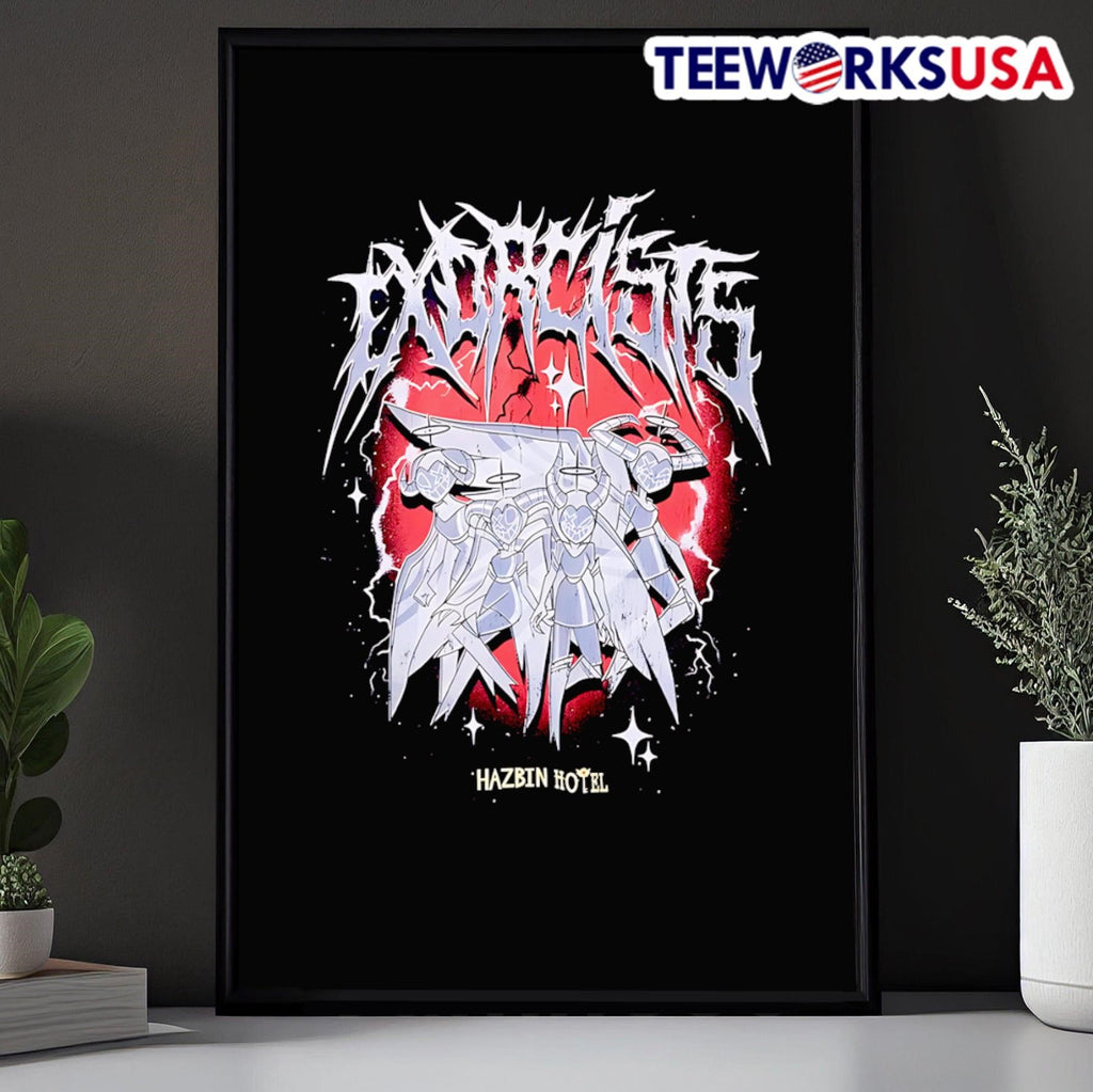 Hazbin Hotel Exorcists Metal - Adult & Kids T-Shirts, Sweatshirts & Hoodies apparel design preview 5