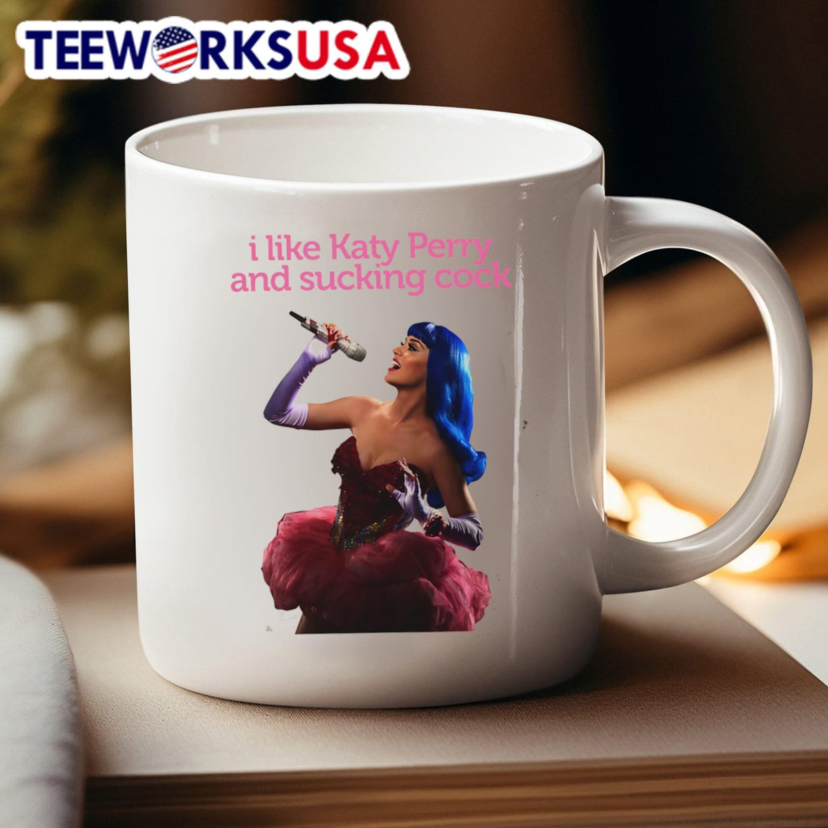 I Like Katy Perry and Sucking Cock - Adult & Kids T-Shirts, Sweatshirts & Hoodies apparel design preview 4