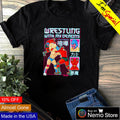 Lsartwork wrestling with my demons est 2017 - Adult & Kids T-Shirts, Sweatshirts & Hoodies apparel design preview 1