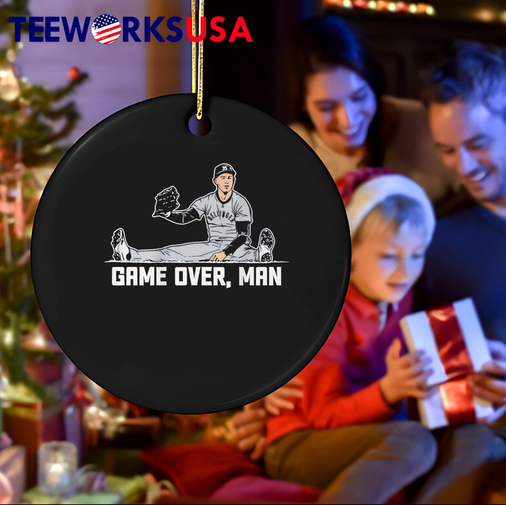 Cody Bellinger Game Over Man - Adult & Kids T-Shirts, Sweatshirts & Hoodies apparel design preview 4