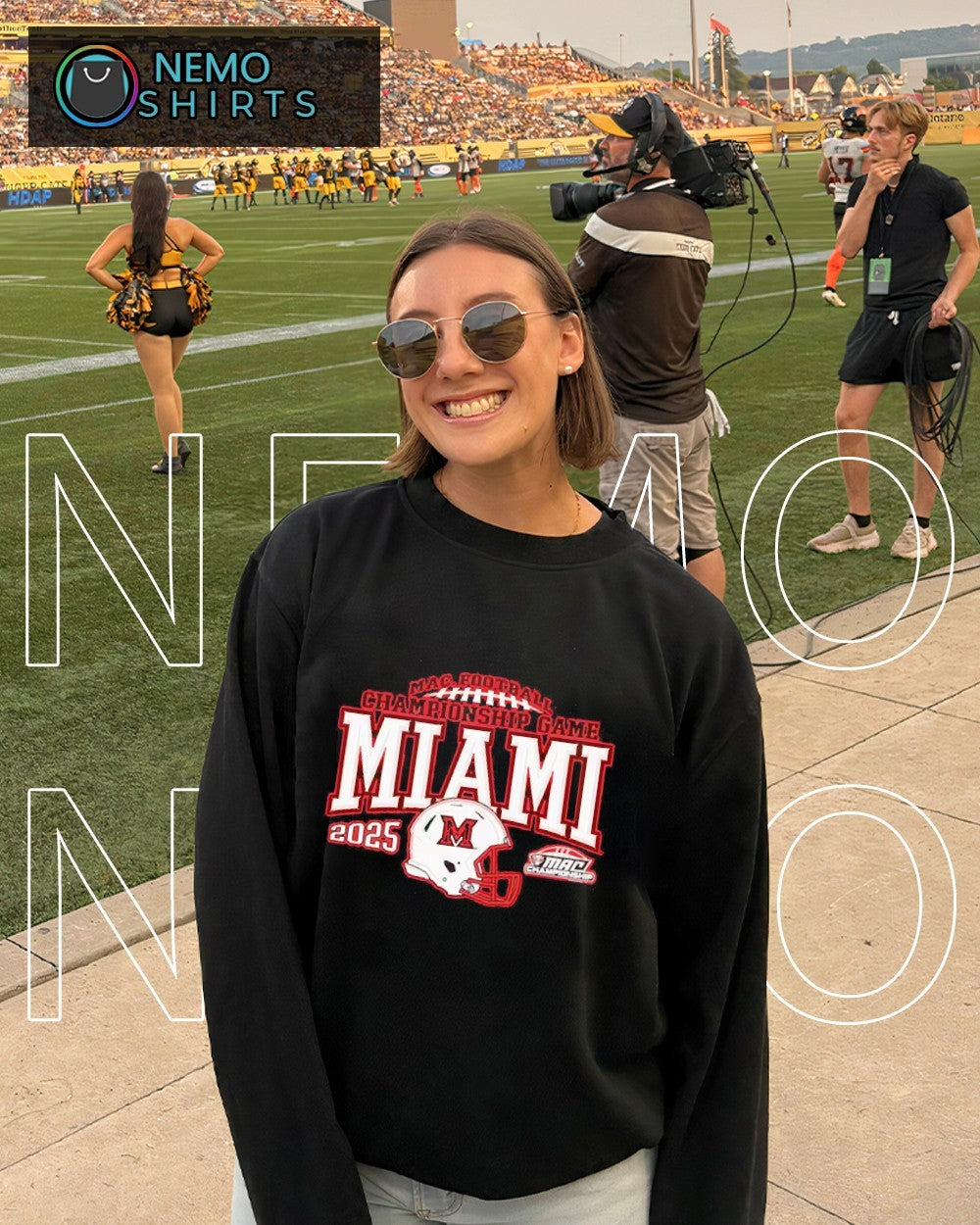 Miami RedHawks MAC 2025 football championship game - Adult & Kids T-Shirts, Sweatshirts & Hoodies apparel design preview 6