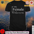 Female The original Iron Man - Adult & Kids T-Shirts, Sweatshirts & Hoodies apparel design preview 1