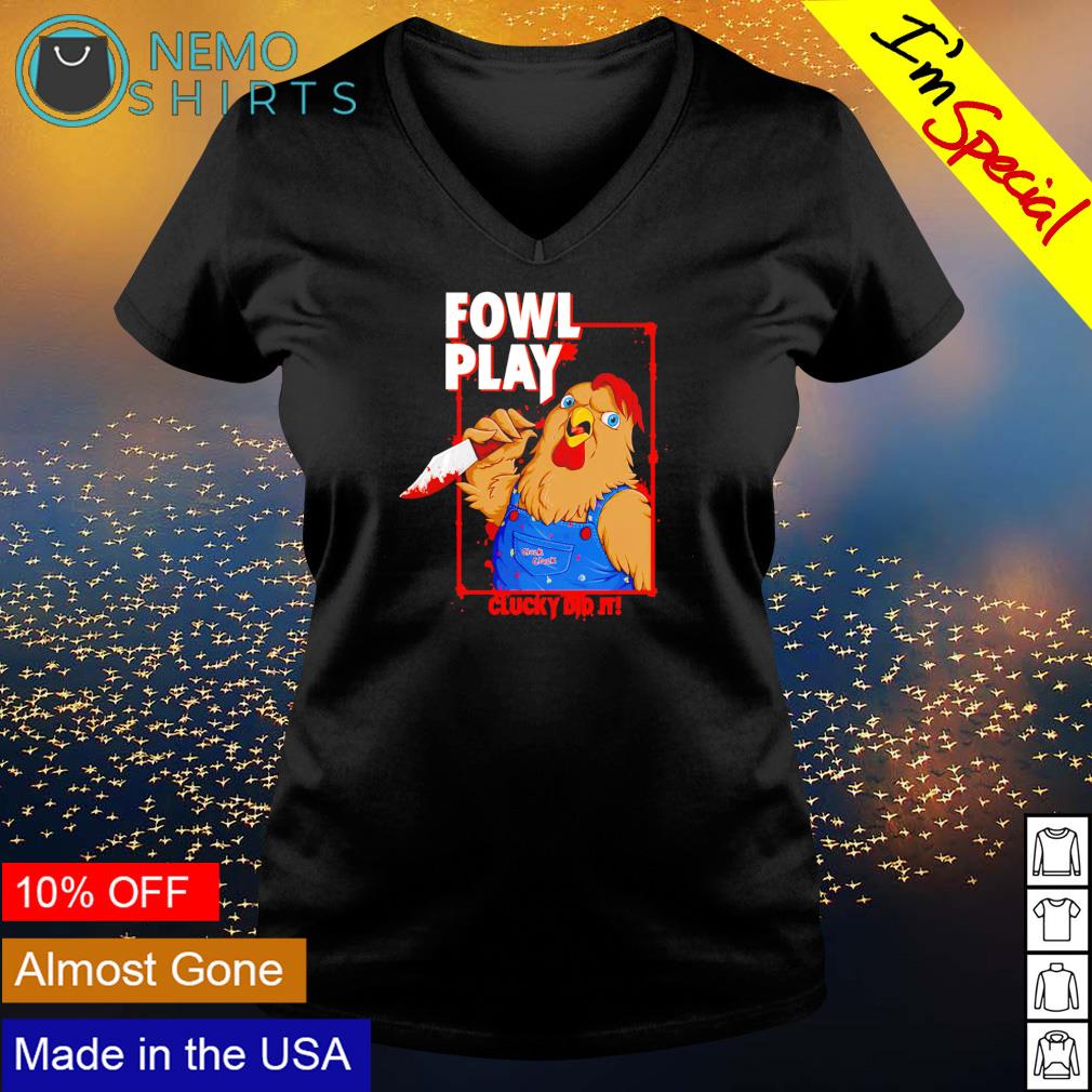 Chucky did it fowl play - Adult & Kids T-Shirts, Sweatshirts & Hoodies apparel design preview 5