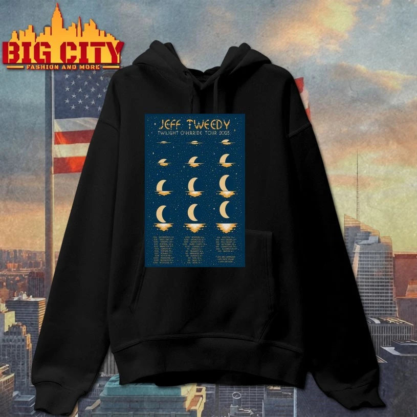 Jeff Tweedy Twilight Override 2025 Tour Poster - Adult & Kids T-Shirts, Sweatshirts & Hoodies apparel design preview 2