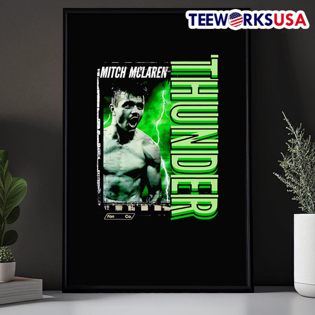 Mitch McLaren Thunder graphic - Adult & Kids T-Shirts, Sweatshirts & Hoodies apparel design preview 5