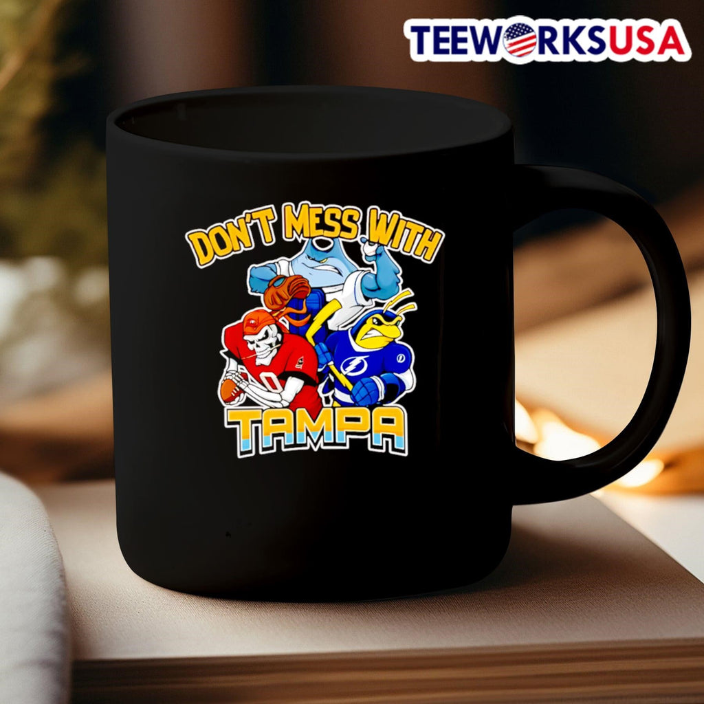 Don't mess with Tampa sport mascot - Adult & Kids T-Shirts, Sweatshirts & Hoodies apparel design preview 3