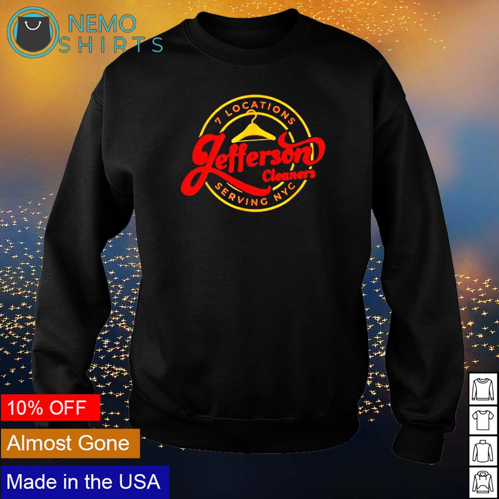 7 locations jefferson cleaners serving nyc - Adult & Kids T-Shirts, Sweatshirts & Hoodies apparel design preview 4