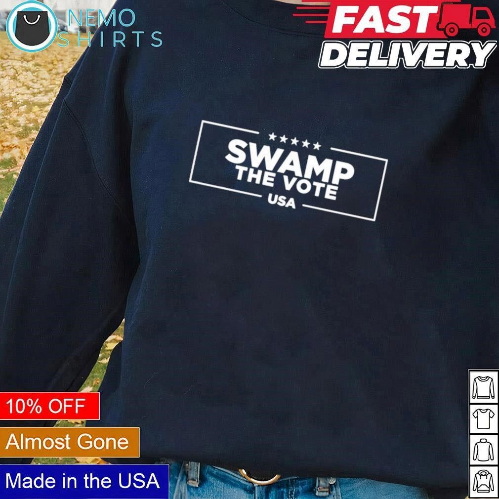 Swamp the vote USA 2024 Trump - Adult & Kids T-Shirts, Sweatshirts & Hoodies apparel design preview 1