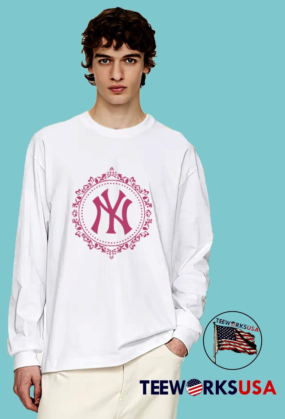 Yankees Princess Day - Adult & Kids T-Shirts, Sweatshirts & Hoodies apparel design preview 4
